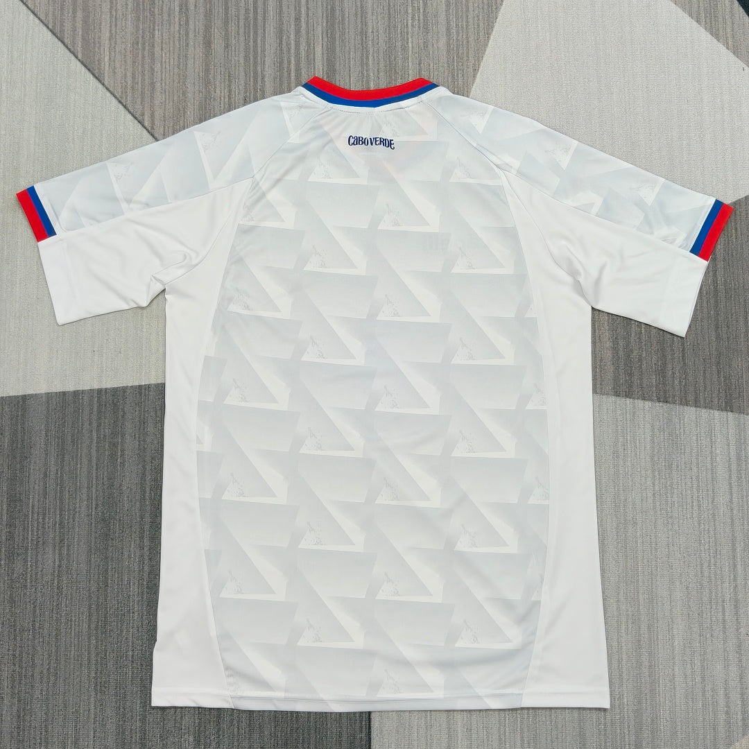 Cape Verde 2026/27 Away White Fan Version Jersey - Back
