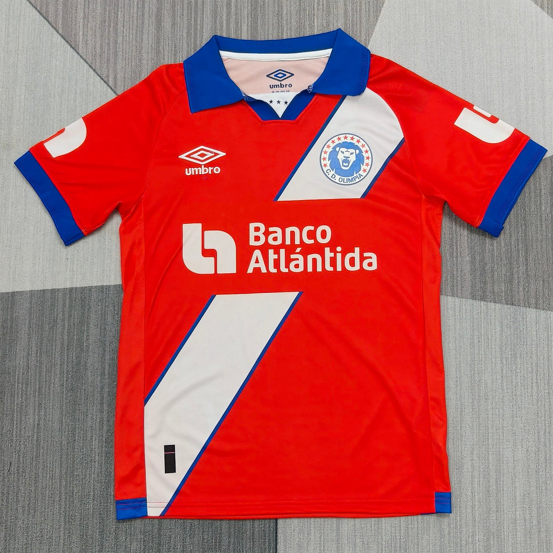 CD Olimpia 2026/27 Red Away Fan Version Jersey - Front