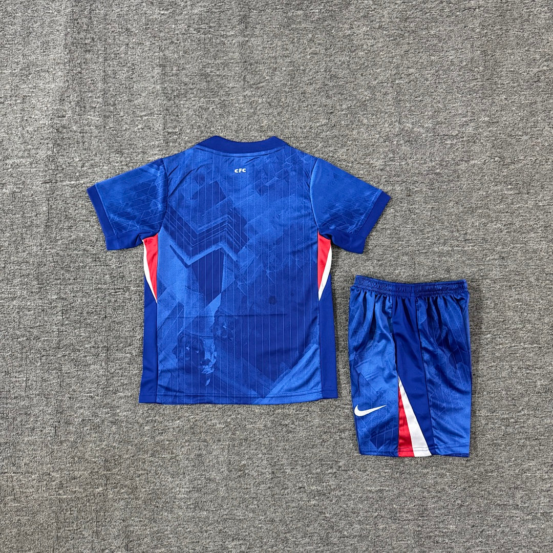 Chelsea 2025/26 Home Kids Football Kit - Back