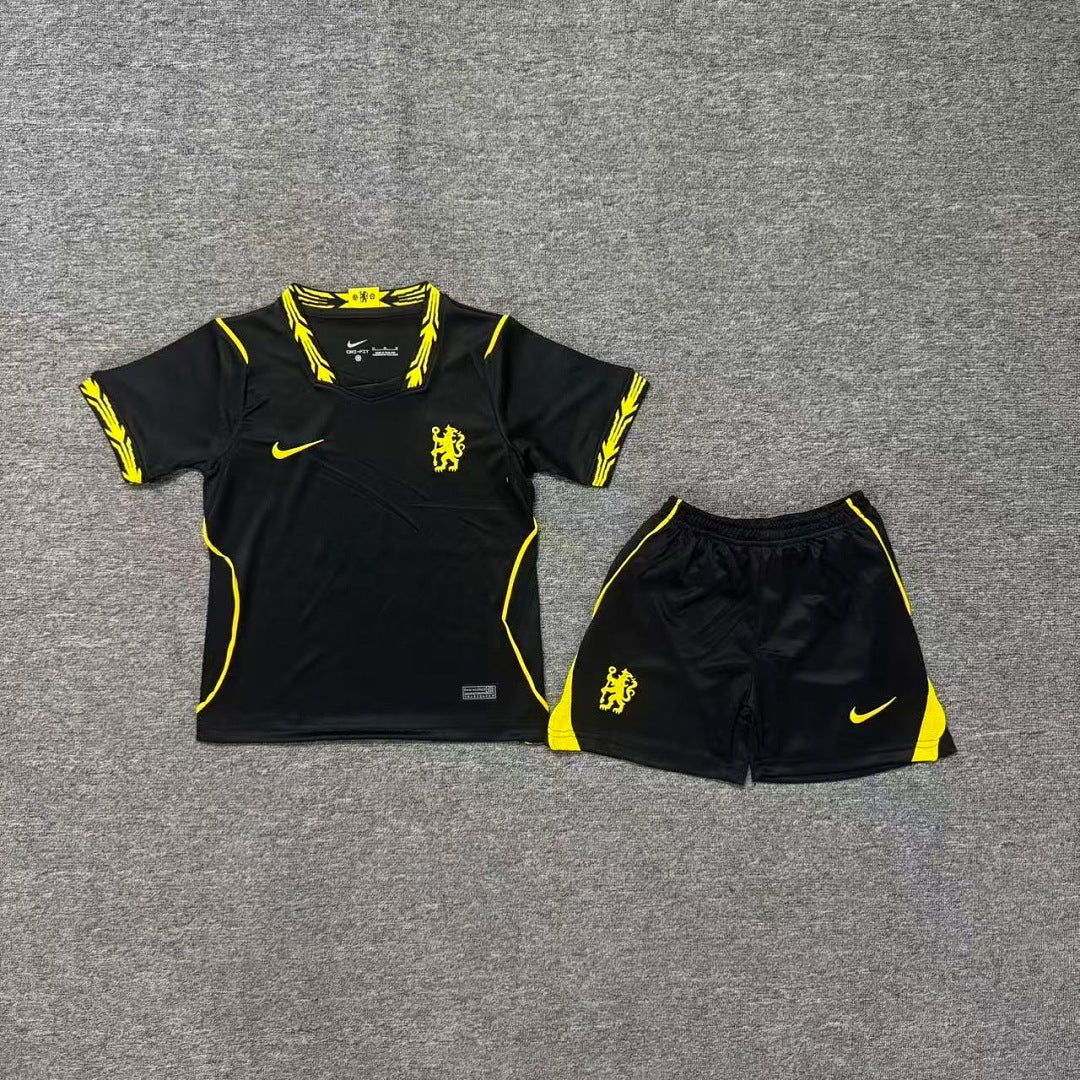 Chelsea 2026/27 Away Kids Football Kit - Front