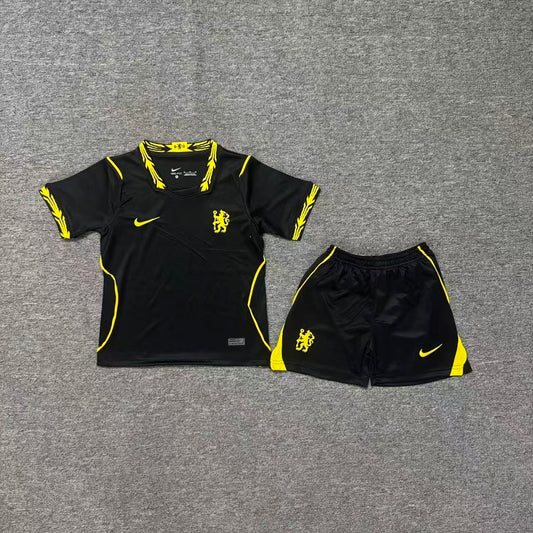 Chelsea 2026/27 Away Kids Football Kit - Front