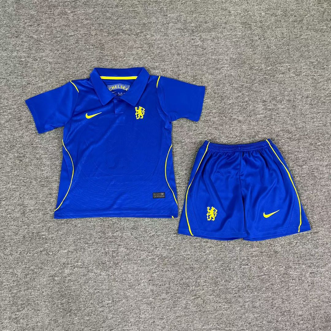 Chelsea 2026/27 Home Kids Football Kit Kids Version - Front