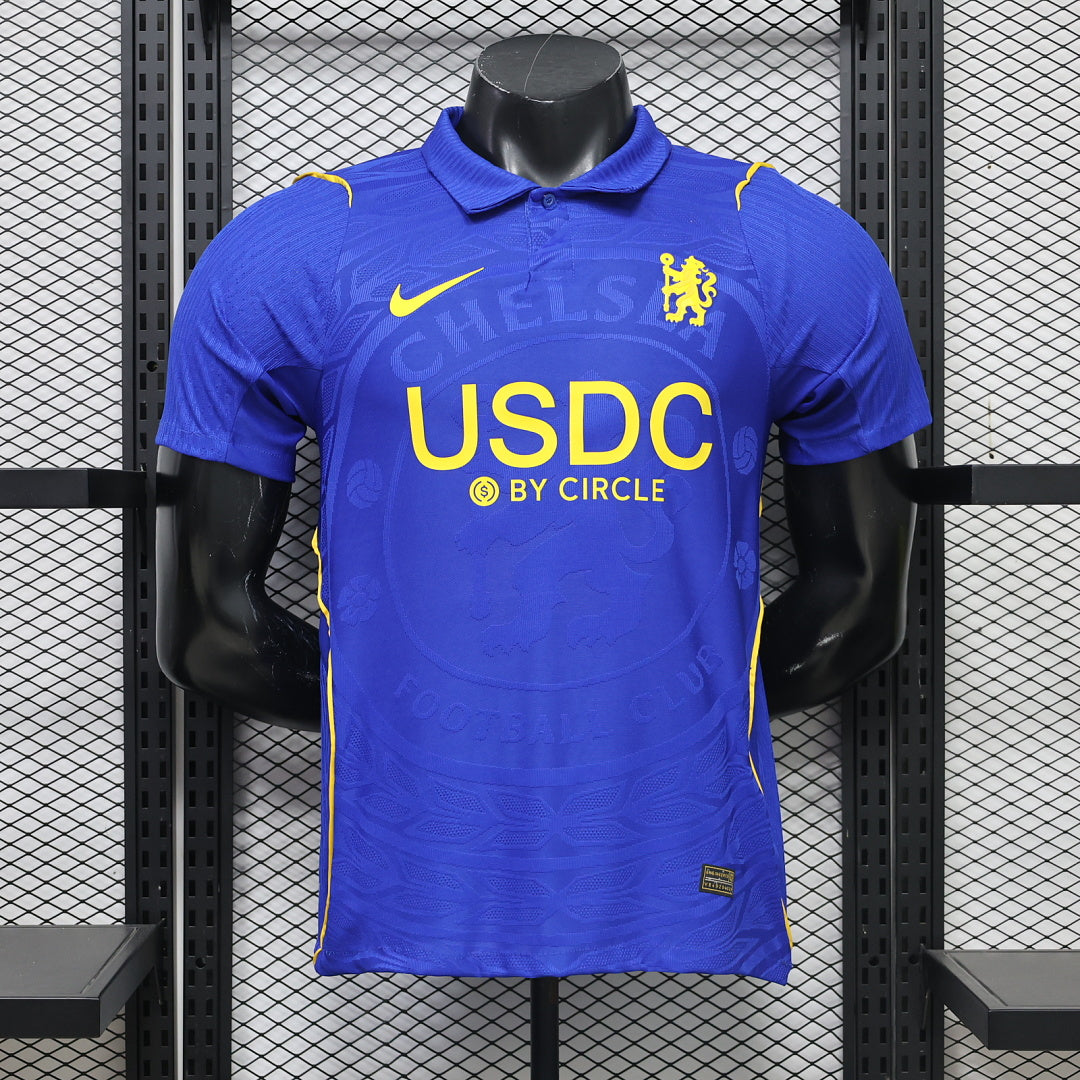 Chelsea 2026/27 Home Player Version Jersey - With Sponsor - Front