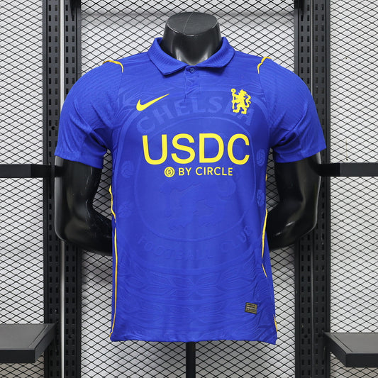 Chelsea 2026/27 Home Player Version Jersey - With Sponsor - Front