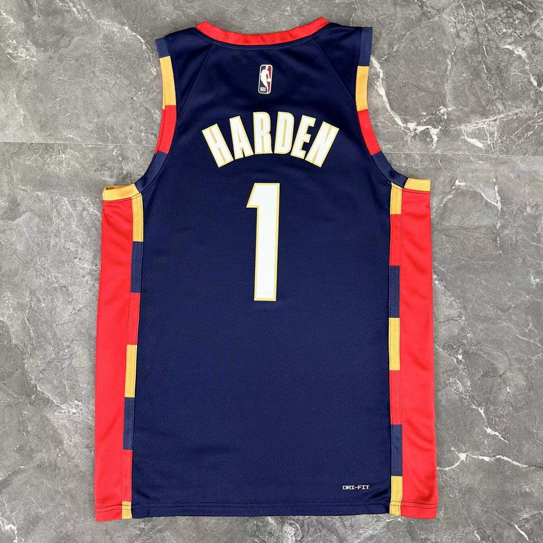 Cleveland Cavaliers James Harden #1 Hardwood Classics Jersey 2025/26 - view 3