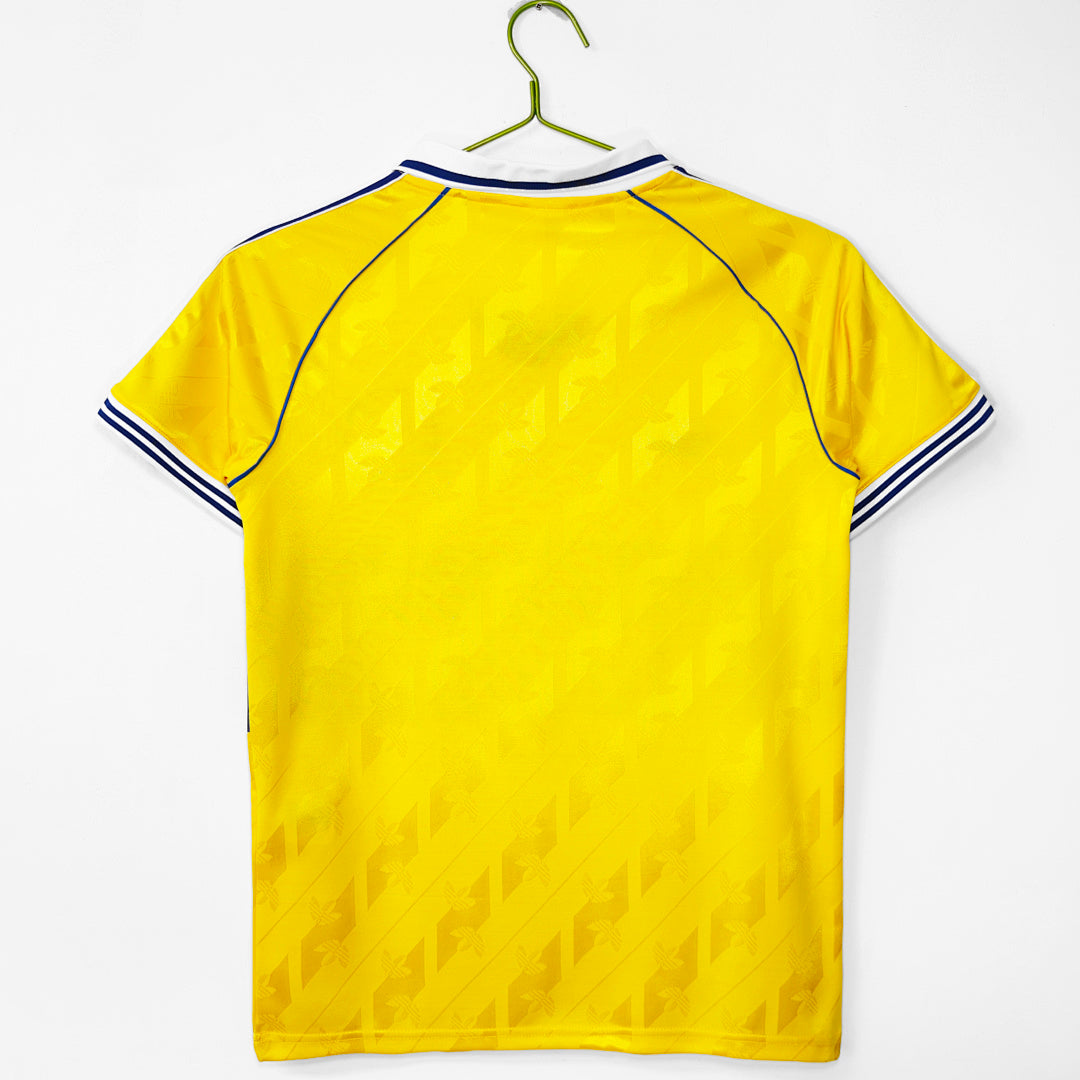 Club America Commemorative Home Yellow Retro Jersey - Back