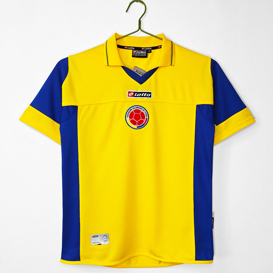 Colombia 2003/05 Home Retro Jersey - Front
