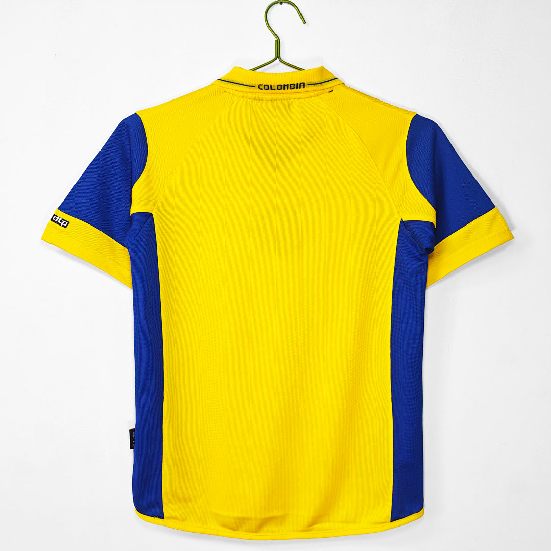 Colombia 2003/05 Home Retro Jersey - Back