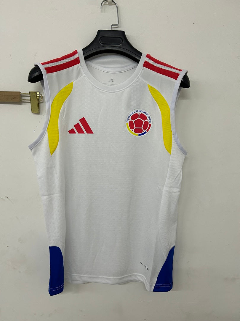 Colombia White Sleeveless Training Kit 2026/27 - view 3