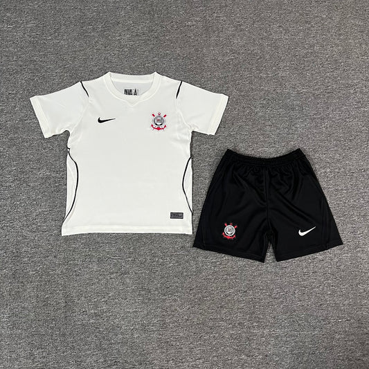 Corinthians 2026/27 Home Kids Football Kit - Front