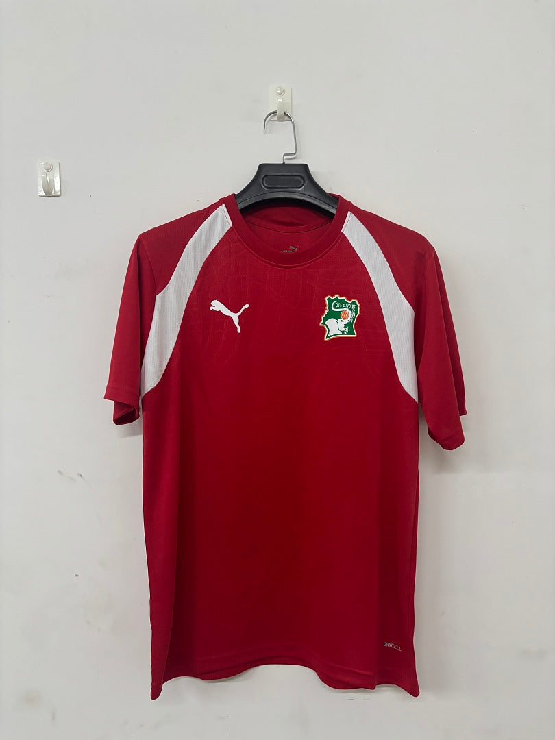 Cote d'Ivoire Red Short-Sleeve Training Kit 2026/27 - view 3