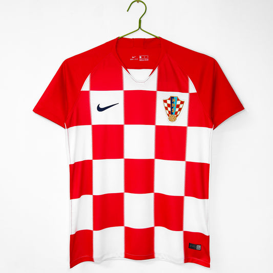 Croatia 2018 Home Retro Jersey - Front