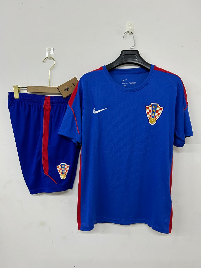 Croatia Royal Blue Short-Sleeve Training Kit 2026/27
