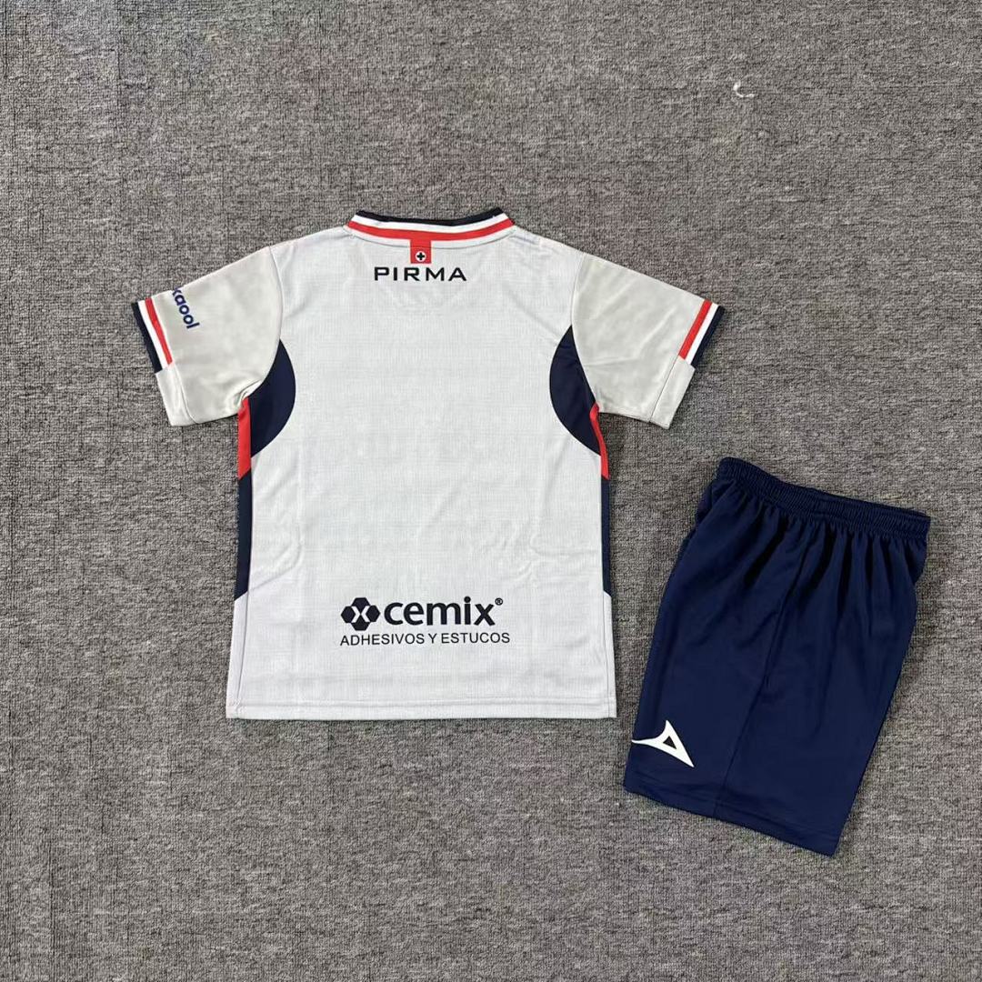 Cruz Azul 2025/26 Away Kids Football Kit - Back