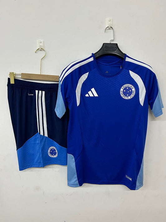 Cruzeiro Royal Blue Short-Sleeve Training Kit 2026/27