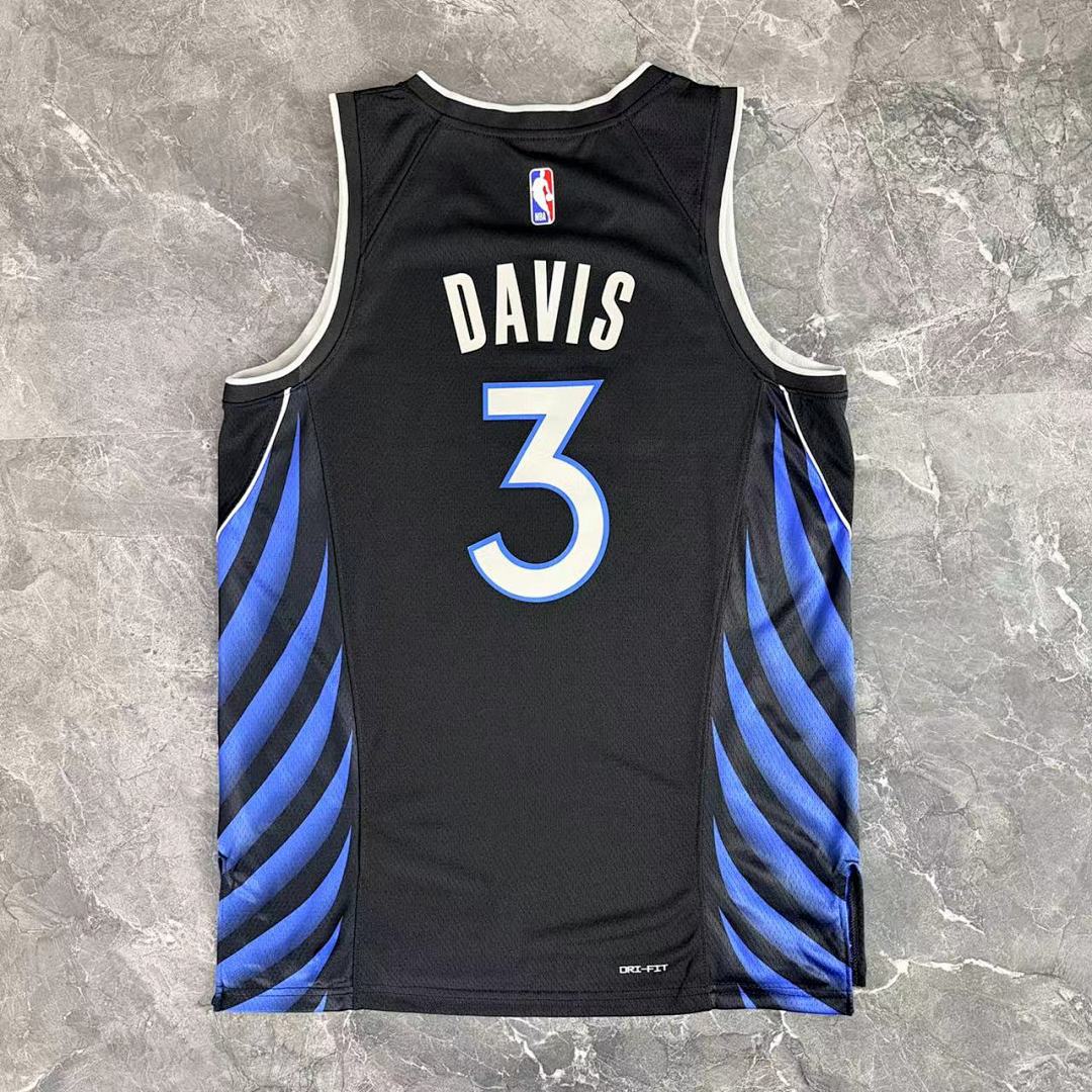 Dallas Mavericks Anthony Davis #3 City Edition Jersey 2025/26 - view 2