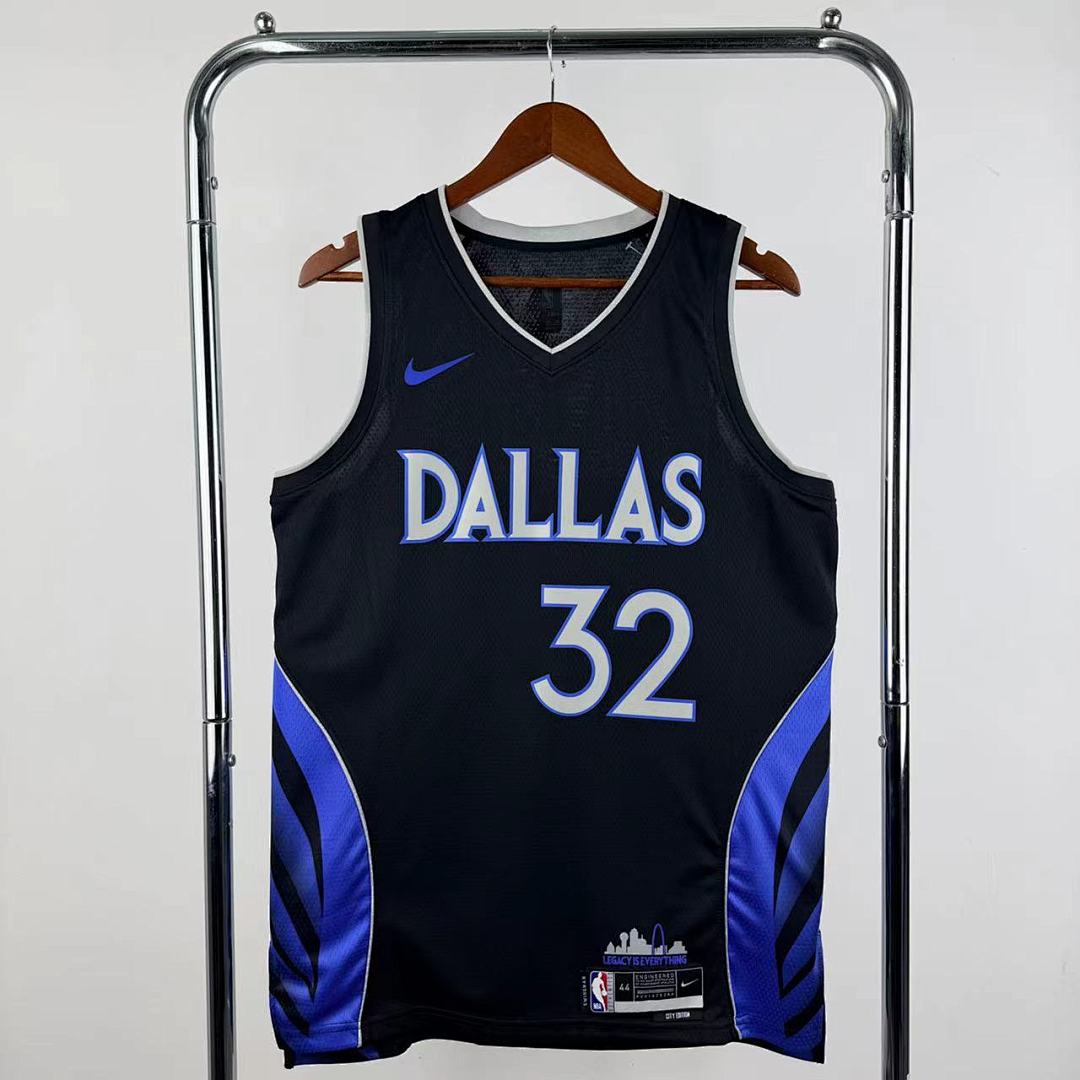 Dallas Mavericks Cooper Flagg #32 City Edition Jersey 2025/26