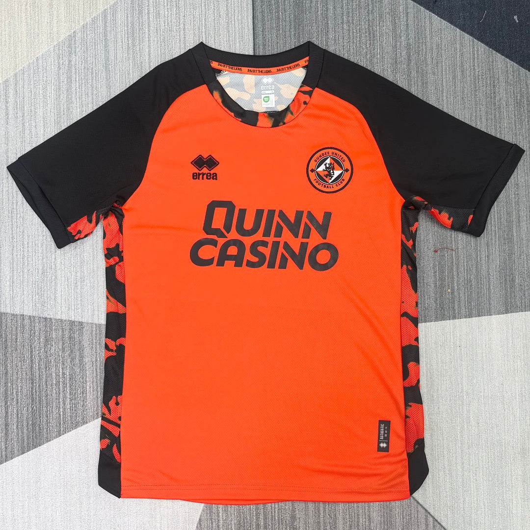 Dundee United 2026/27 Home Fan Version Jersey - Front