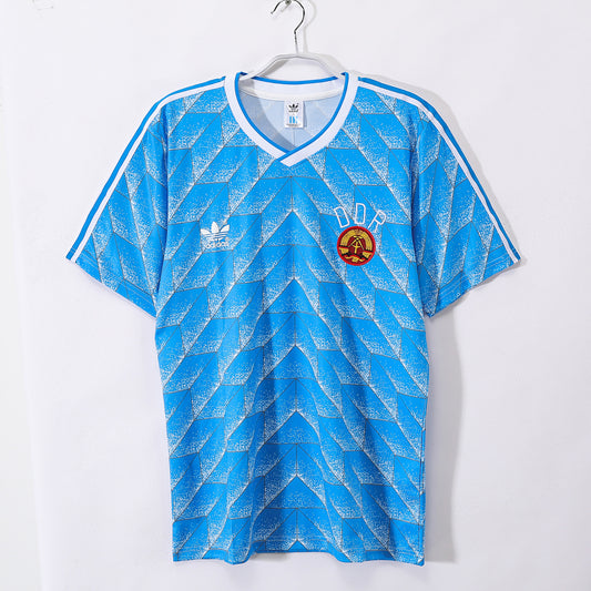 East Germany 1988 Home Retro Jersey - Front