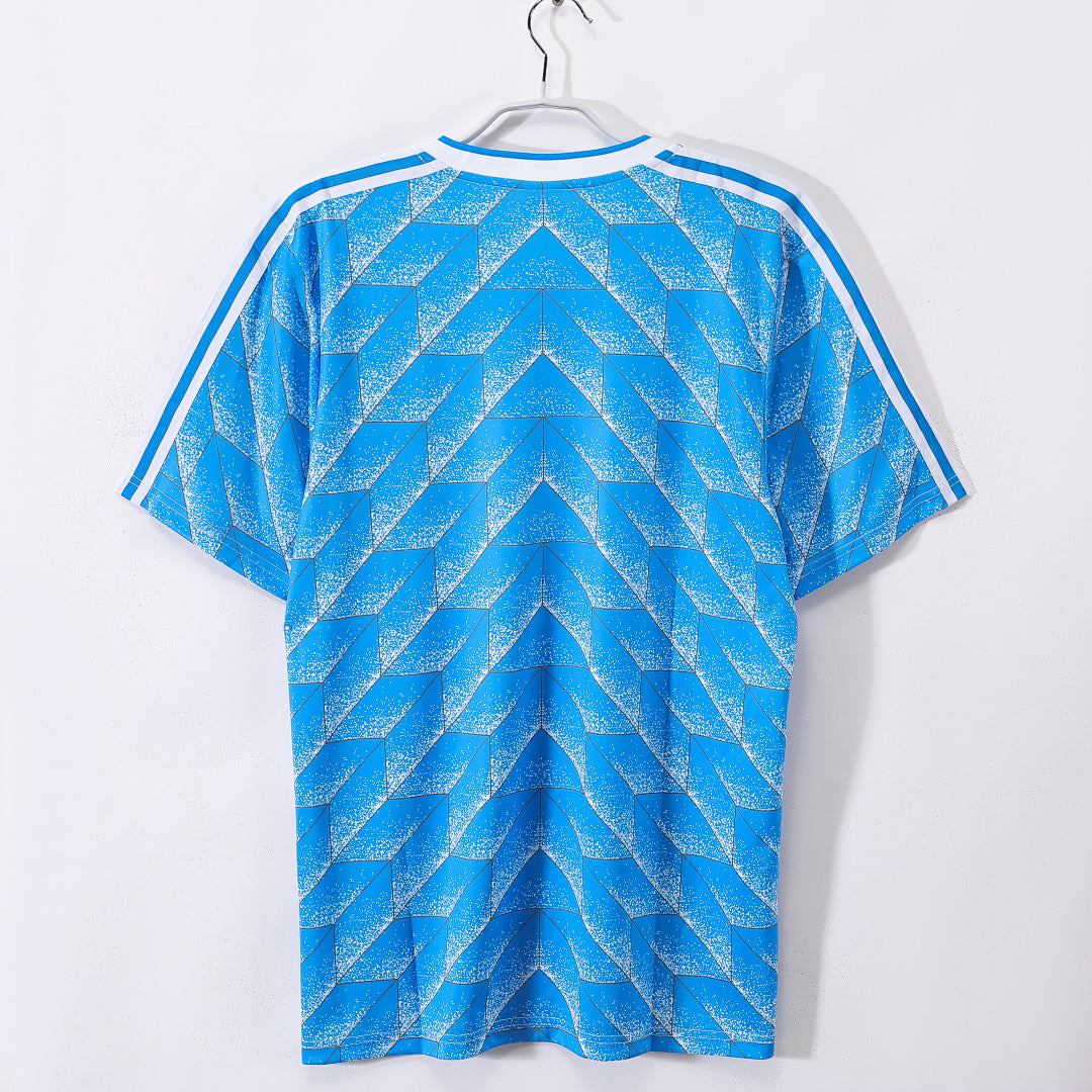 East Germany 1988 Home Retro Jersey - Back