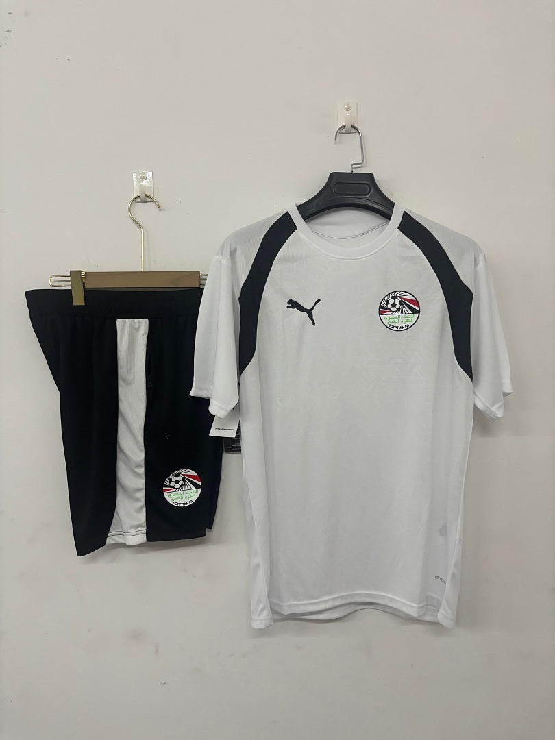 Egypt White Short-Sleeve Training Kit 2026/27