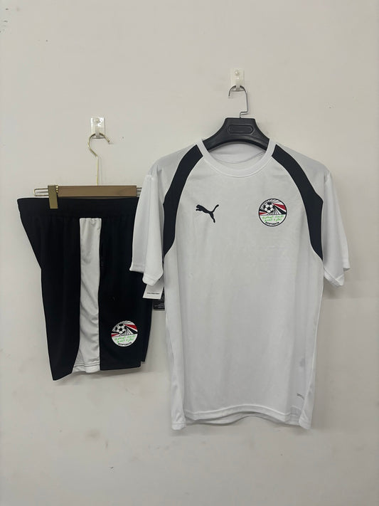 Egypt White Short-Sleeve Training Kit 2026/27