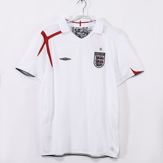 England 2006 Home Retro Jersey - Front