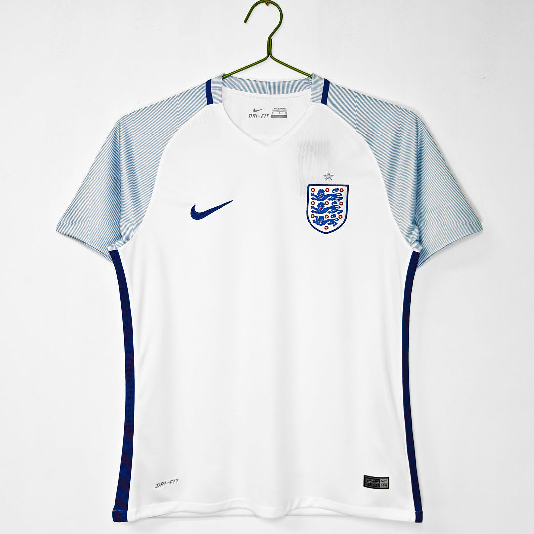 England 2016 Home Retro Jersey - Front