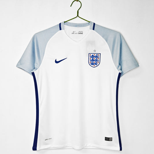 England 2016 Home Retro Jersey - Front