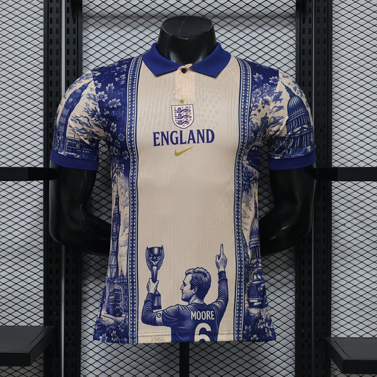 England 2026/27 Blue Special Edition Player Version Jersey - Front