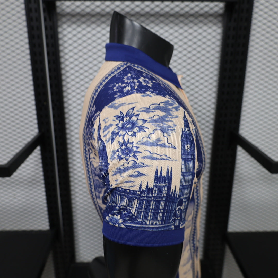 England 2026/27 Blue Special Edition Player Version Jersey - Detail 2