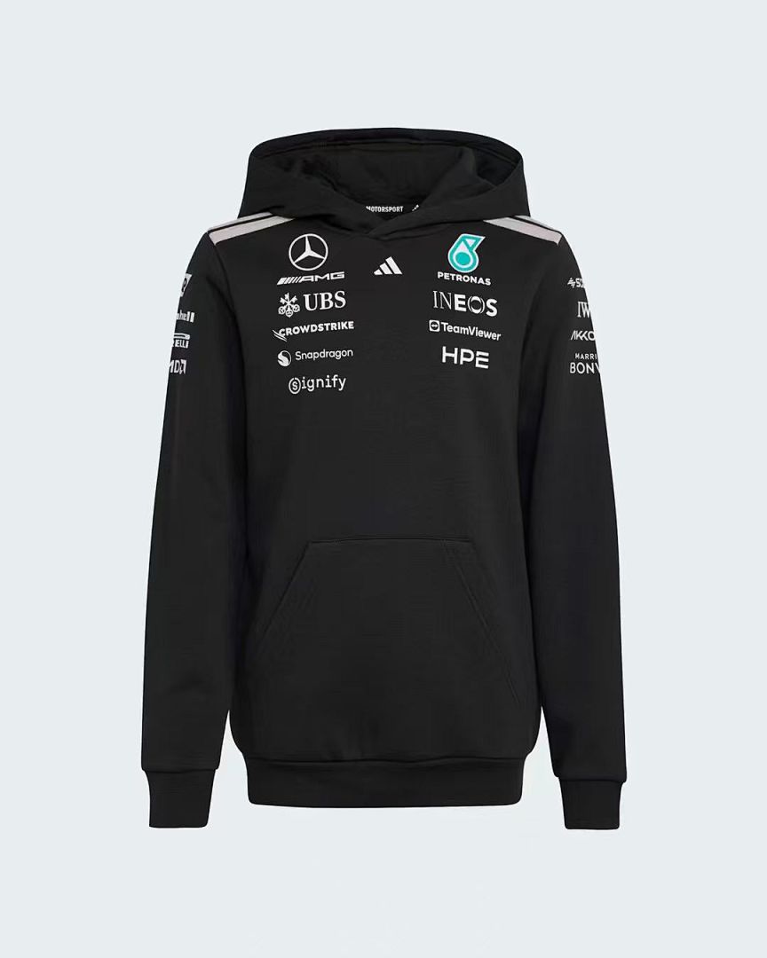 Mercedes-AMG Petronas 2026 Navy F1 Hoodie - front