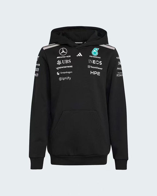 Mercedes-AMG Petronas 2026 Navy F1 Hoodie - front