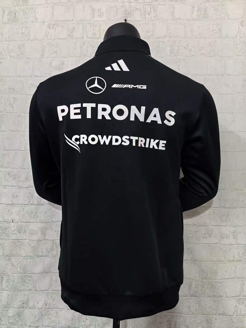 Mercedes-AMG Petronas 2026 Navy Full-Zip F1 Hoodie - back