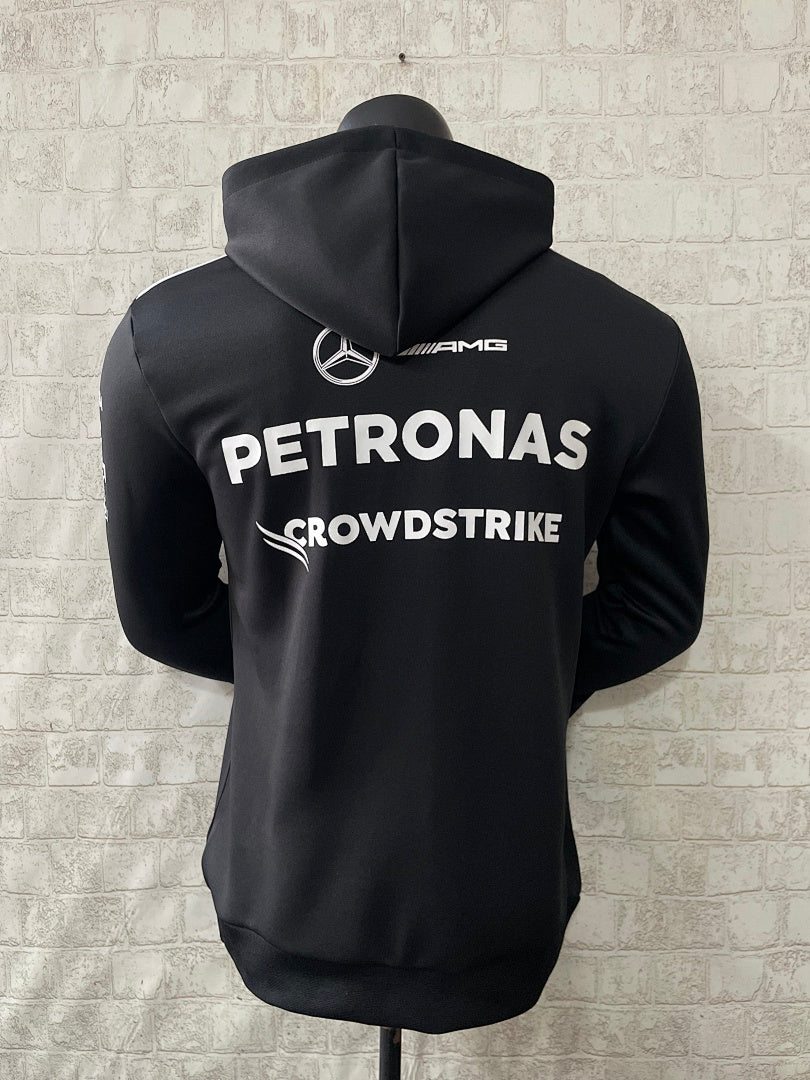 Mercedes-AMG Petronas 2025 Black F1 Hoodie - back