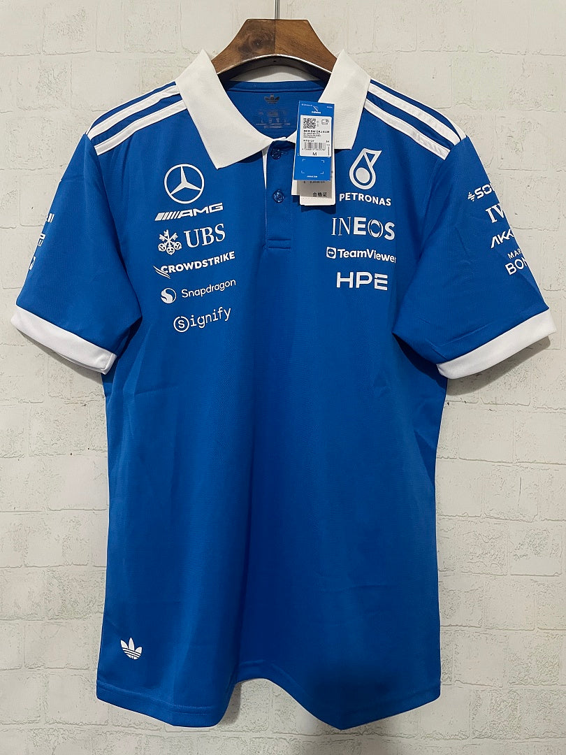 Mercedes-AMG Petronas 2026 Blue F1 Jersey - front
