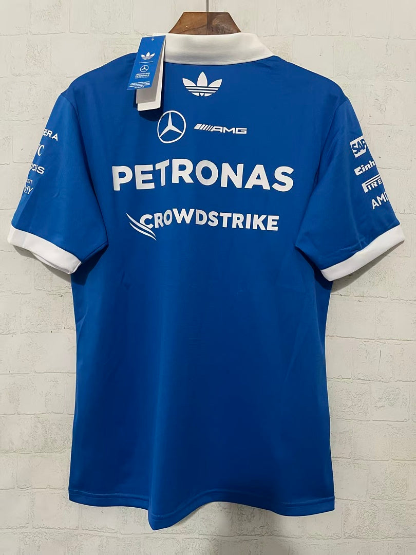 Mercedes-AMG Petronas 2026 Blue F1 Jersey - back
