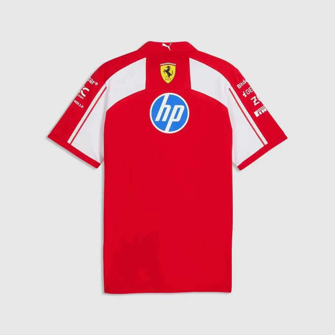 Ferrari 2026 Red Collared F1 Jersey - back
