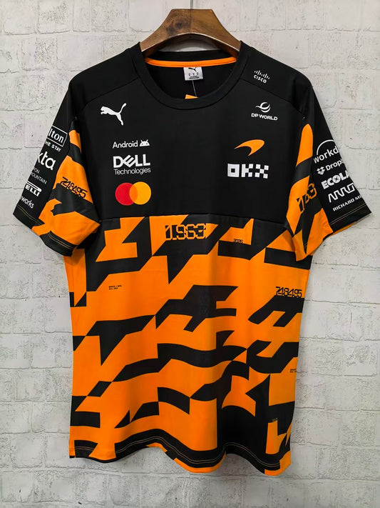 McLaren 2026 Orange Black Special F1 Jersey - front