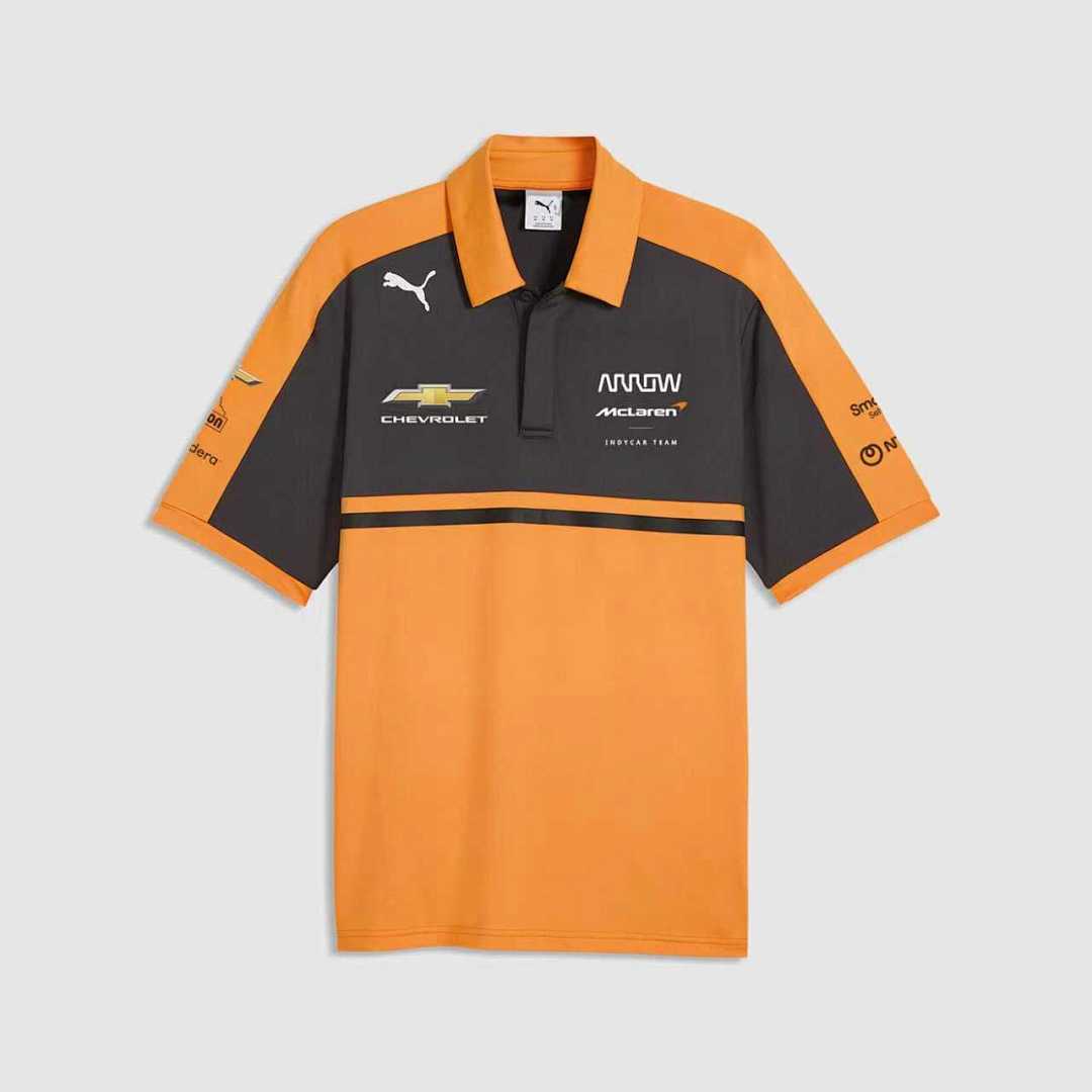 McLaren 2026 Orange Collared F1 Jersey - front