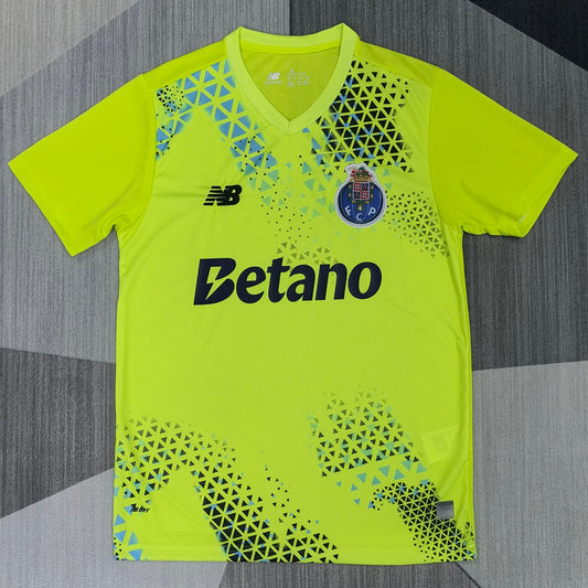 FC Porto 2026/27 Fluorescent Green Goalkeeper Fan Version Jersey - Front