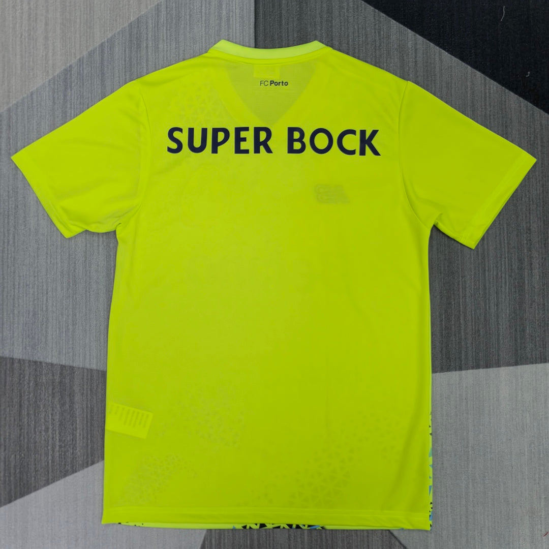 FC Porto 2026/27 Fluorescent Green Goalkeeper Fan Version Jersey - Back