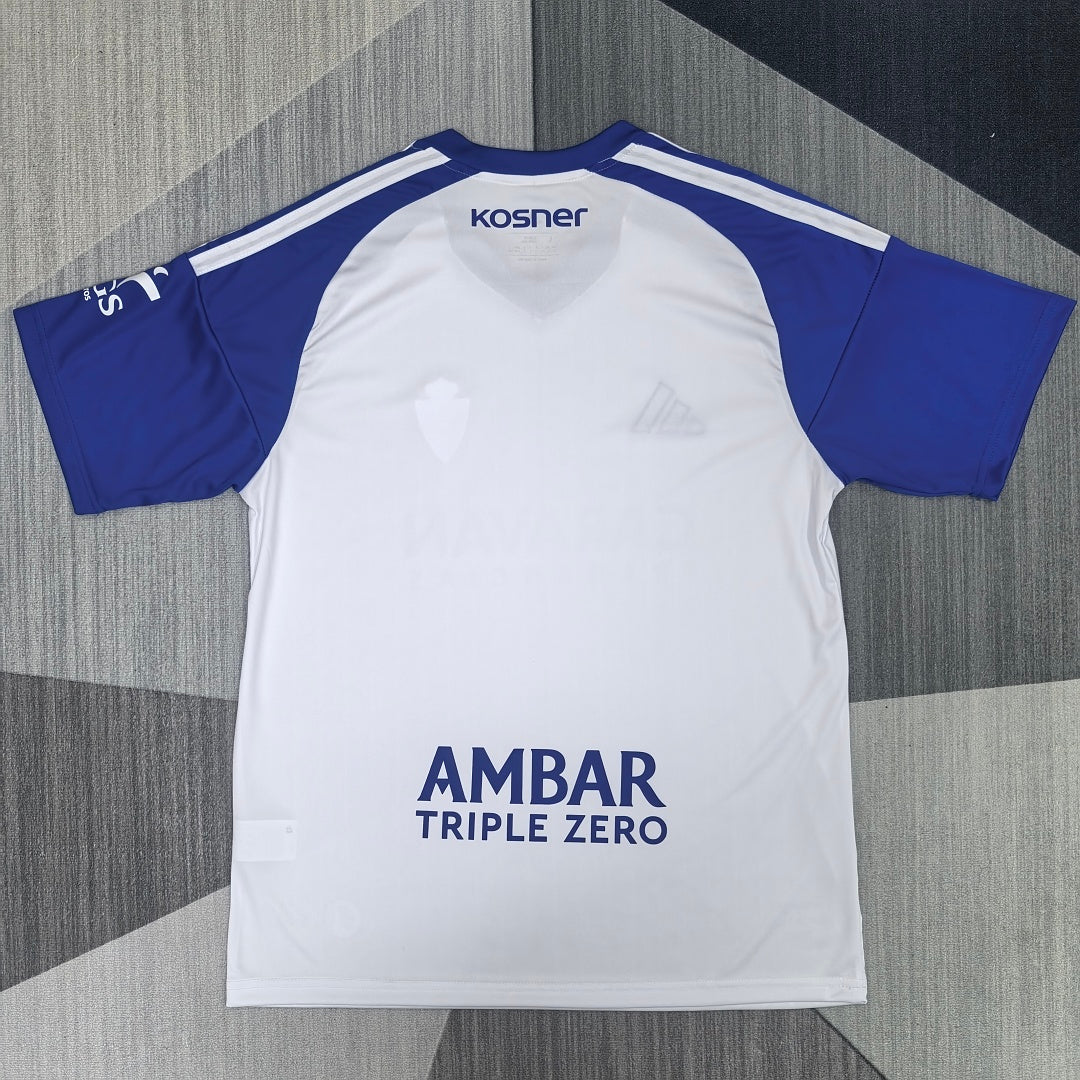 Real Zaragoza 2026/27 Home Fan Version Jersey - Back