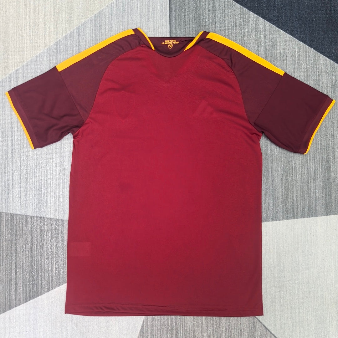 AS Roma 2026/27 Home Fan Version Jersey - Back