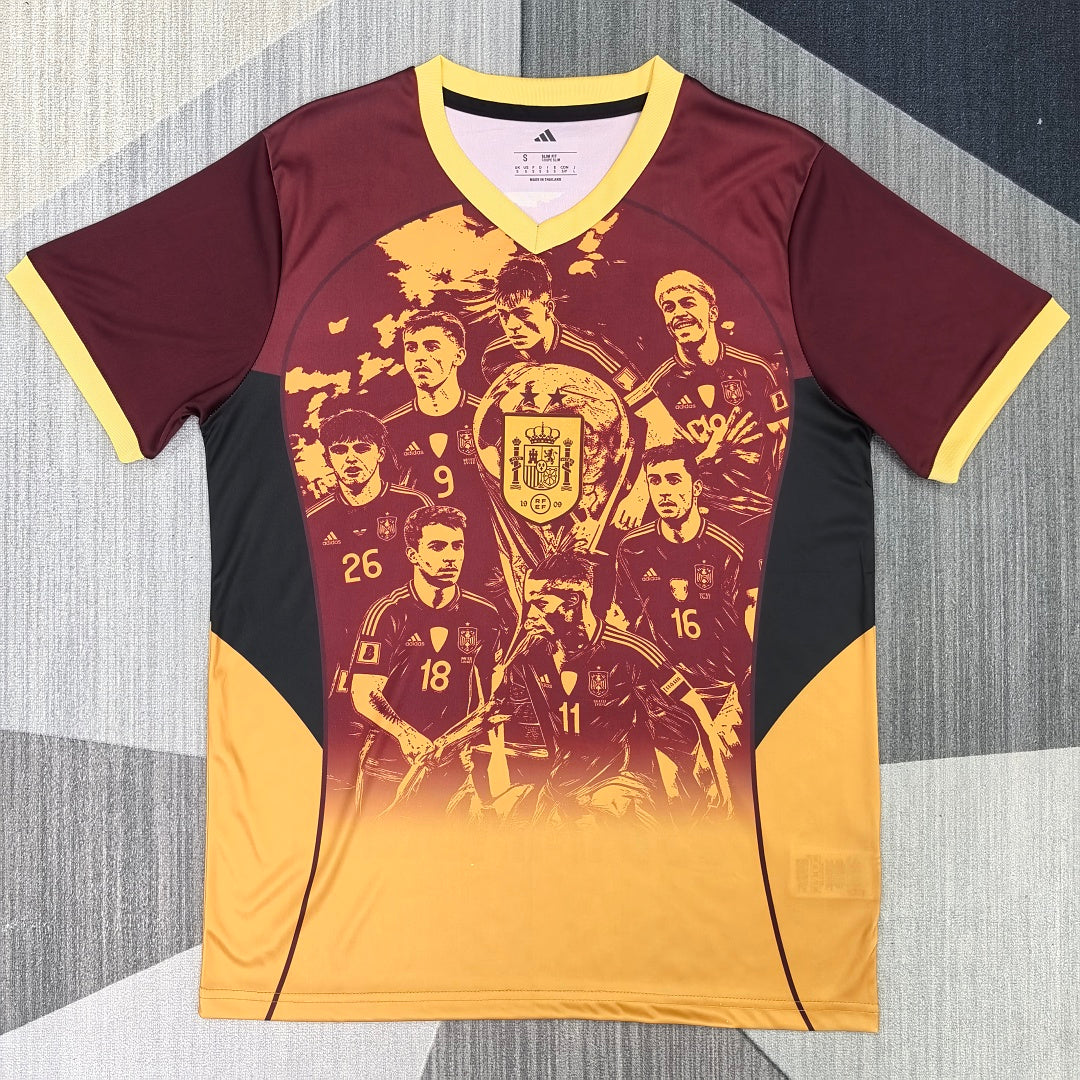 Spain 2026 Collaboration Fan Version Jersey - Front