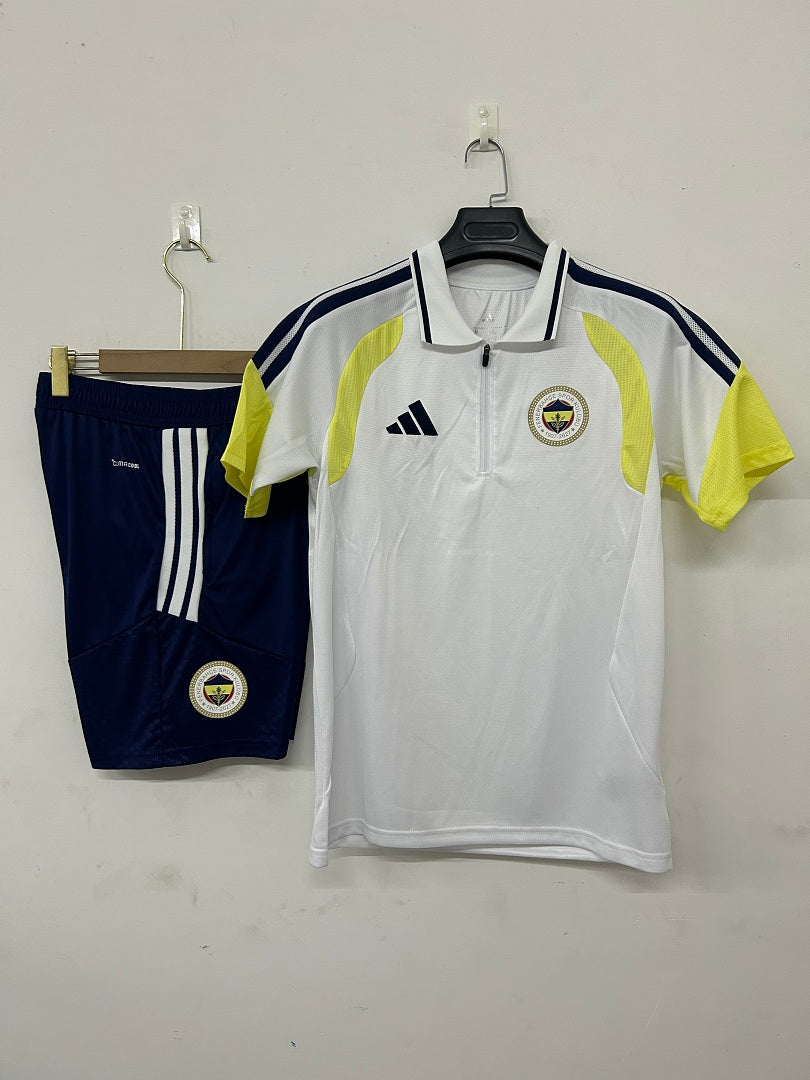 Fenerbahce White Polo Training Set 2026/27