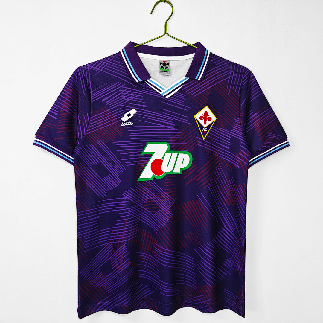 Fiorentina 1992/93 Home Retro Jersey - Front
