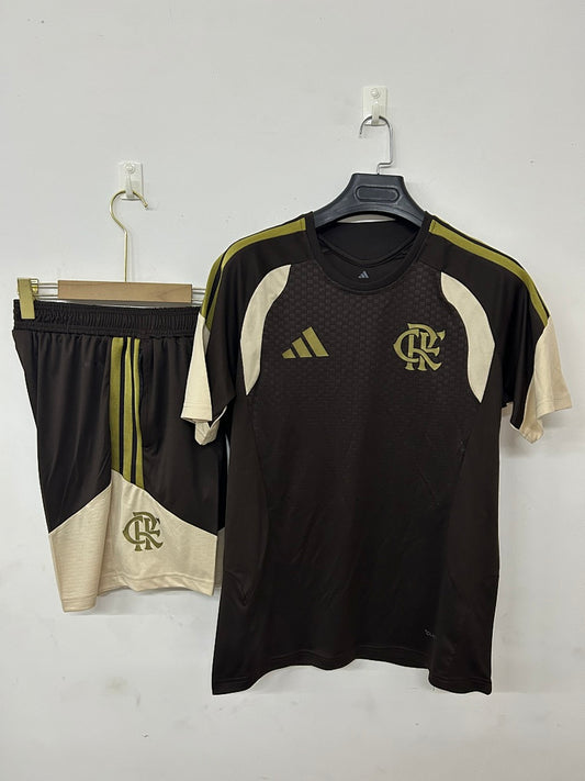 Flamengo Brown Short-Sleeve Training Kit 2026/27