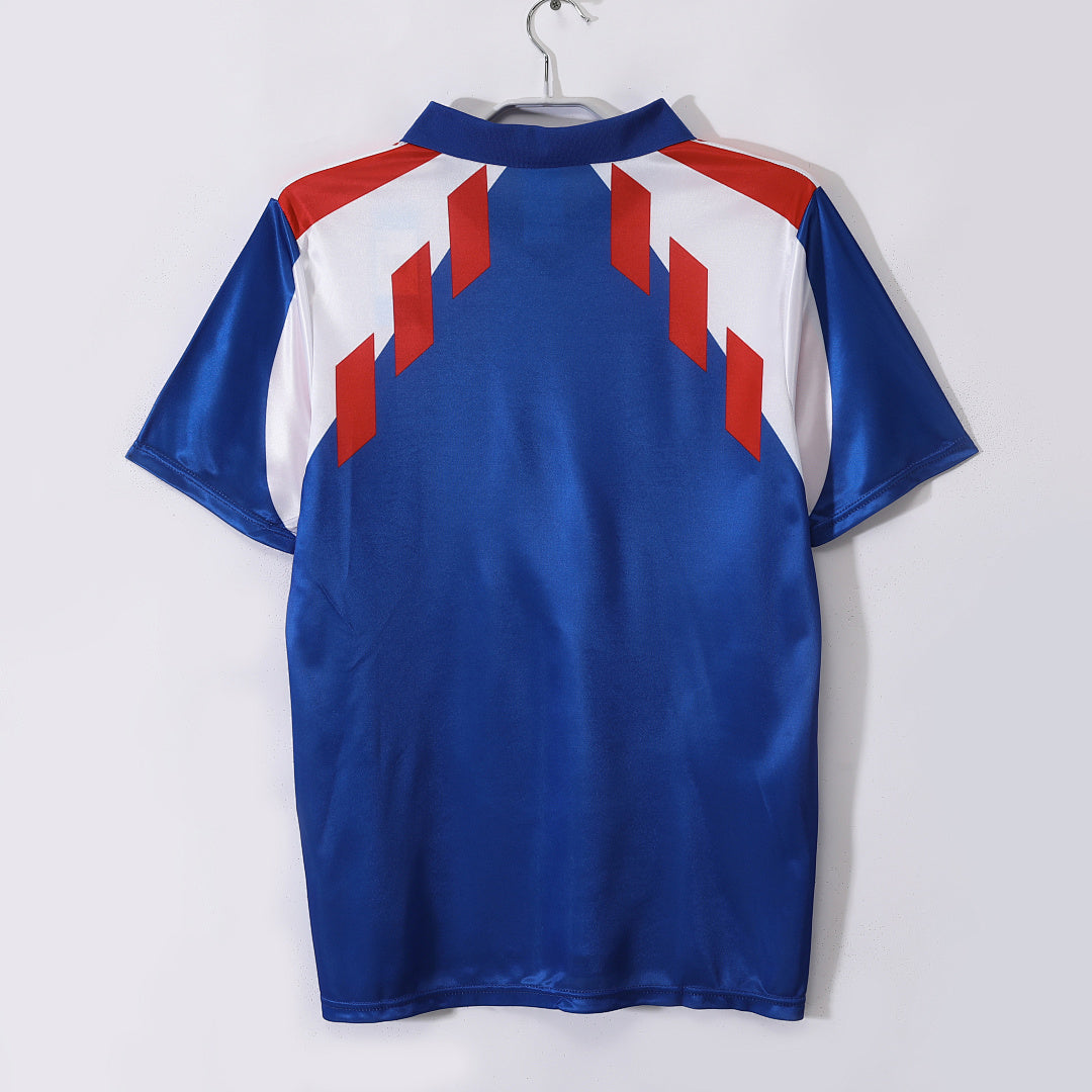 France 1990 Home Retro Jersey - Back