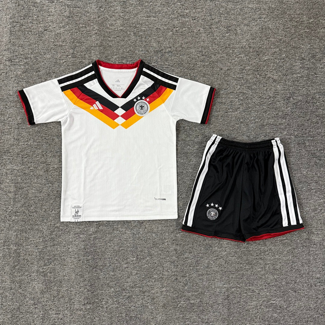 Germany 2026 Home Kids Football Kit - Front